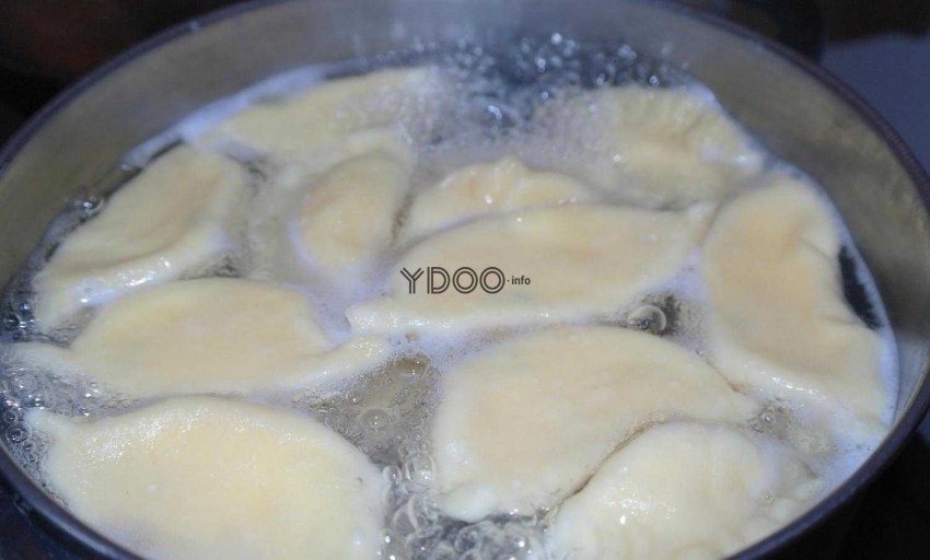 Вареники с творогом и картошкой