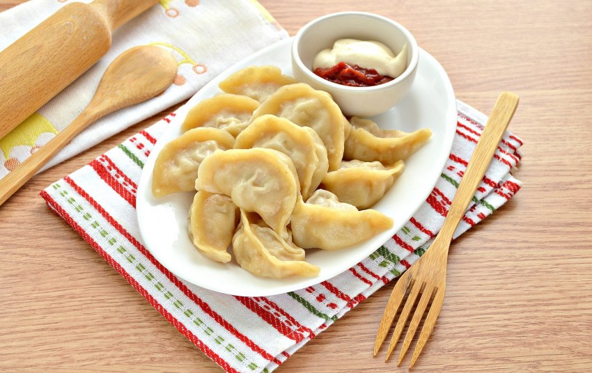 Сырные пельмени