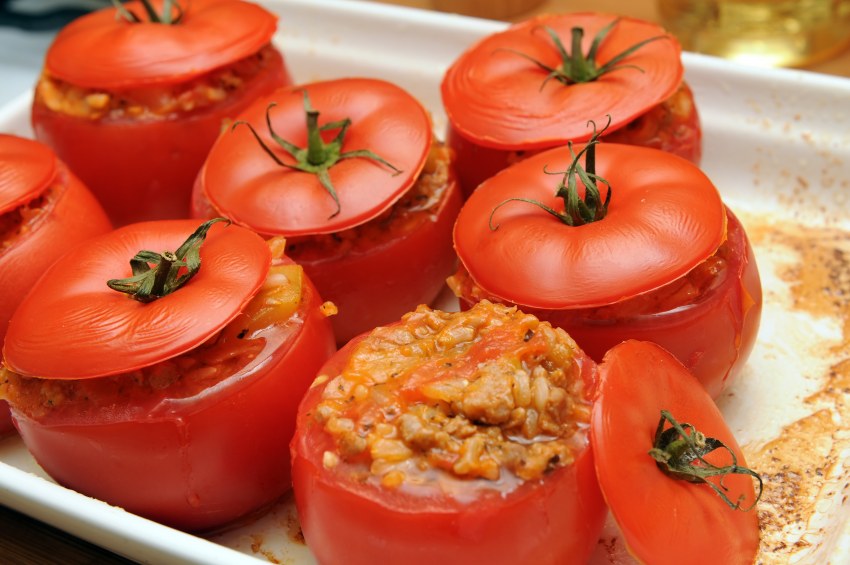 Блюдо вкусная помидорка