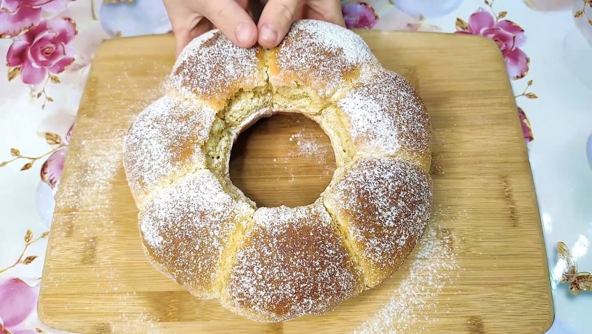 Булочки с черемухой