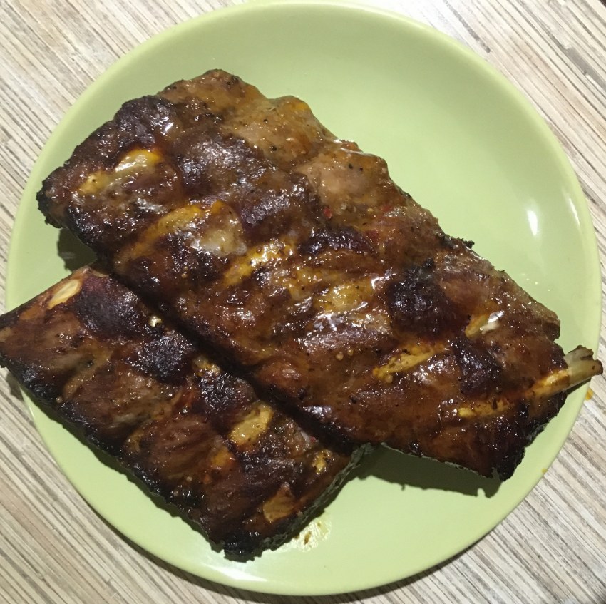 Ребрышки на сковороде
