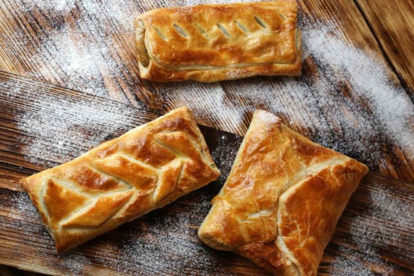 Лепешки с адыгейским сыром