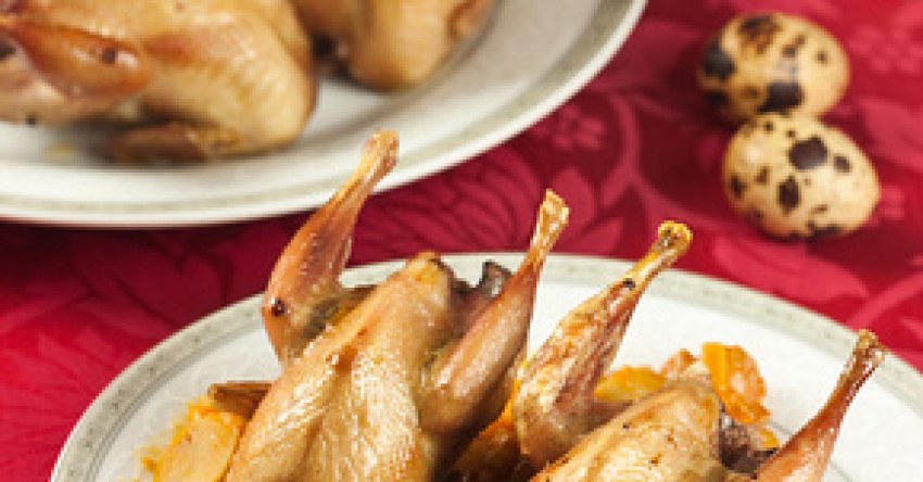 Утиные окорочка с яблоками
