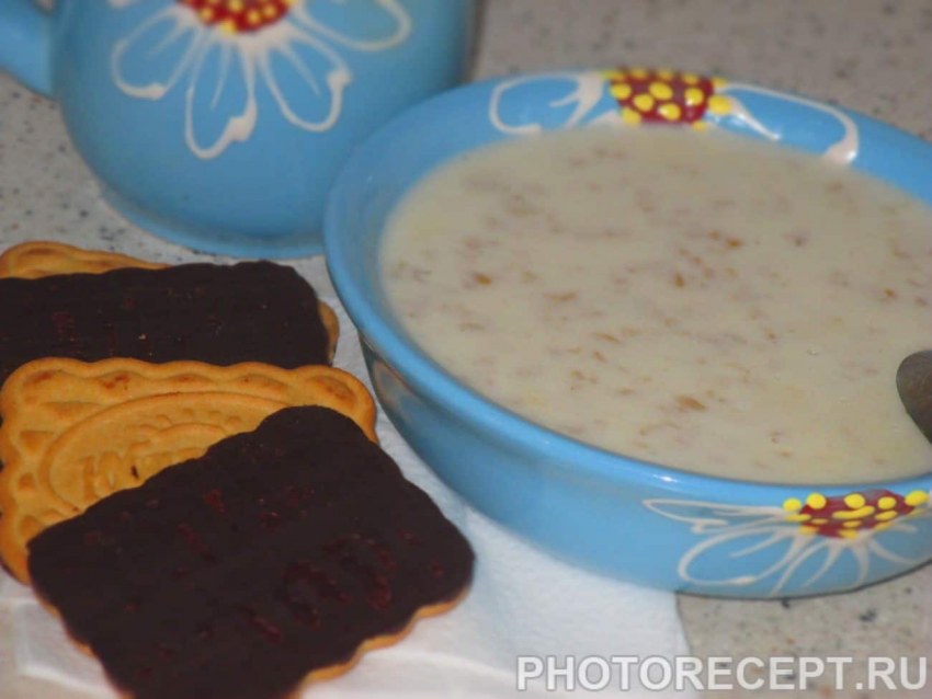 Геркулесовая каша в мультиварке