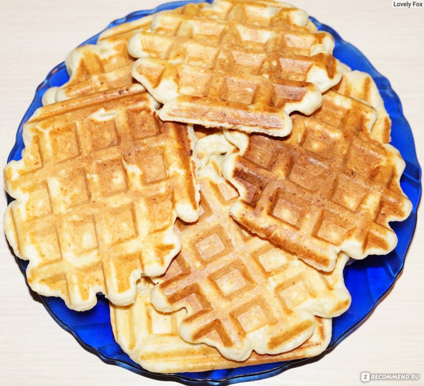 Блины в электровафельнице