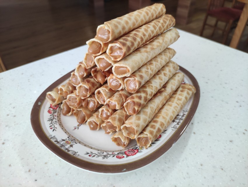Венские вафли в Советской вафельнице