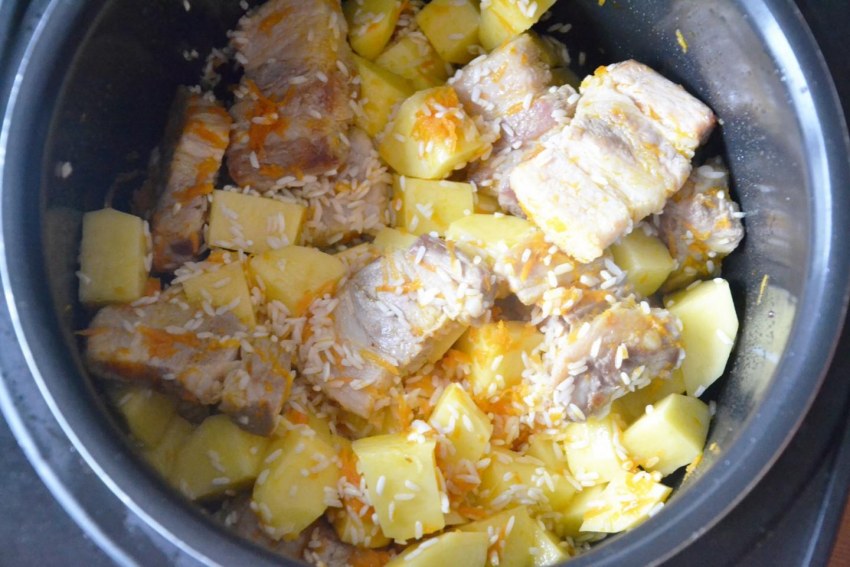Бараньи ребрышки в казане