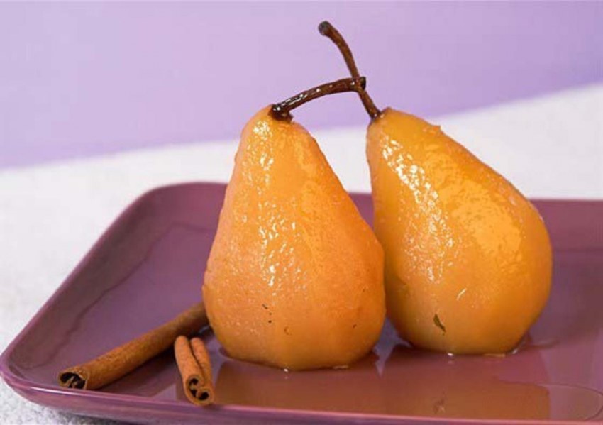 Печеная груша