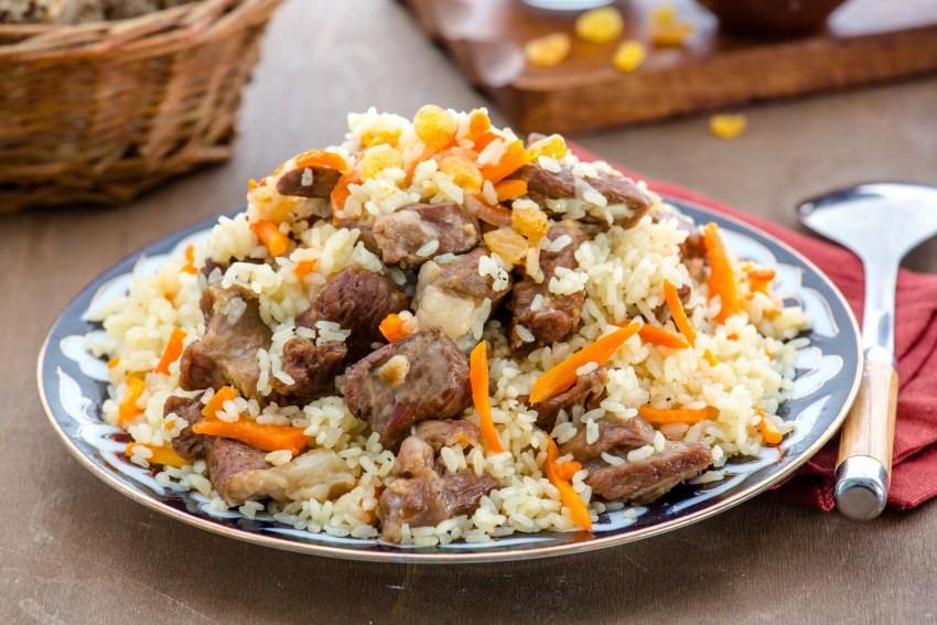 Жаркое с куриными сердечками