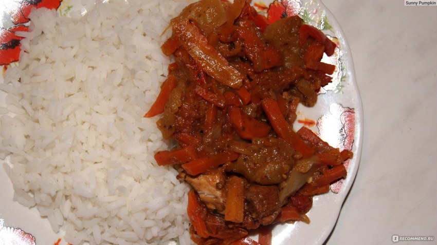 Тушенка с курицей печень сердце