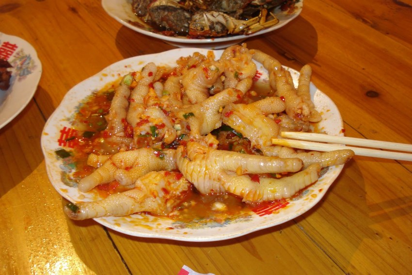 Блюда из куриных лапок