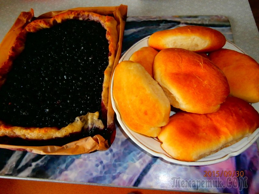 Печка с пирожками