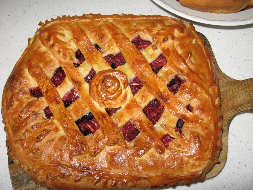 Пирог из печи
