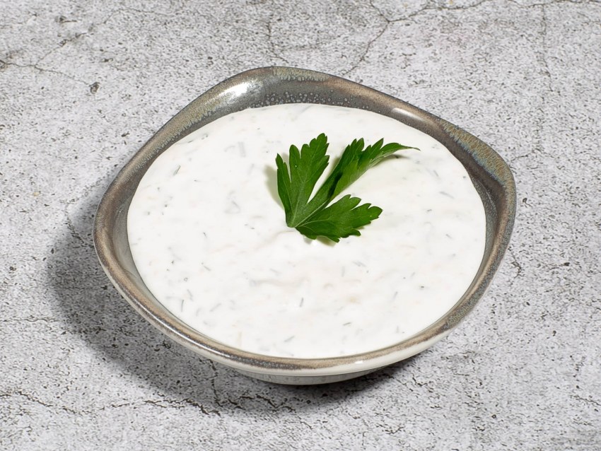 Подлива с зеленью
