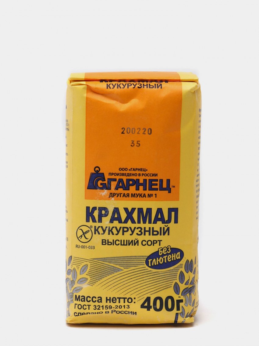 Крахмал кукурузный Гарнец 400г
