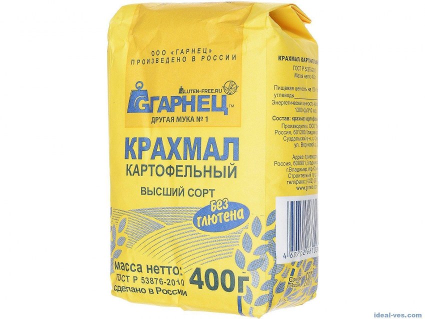 Крахмал картофельный Гарнец 400гр
