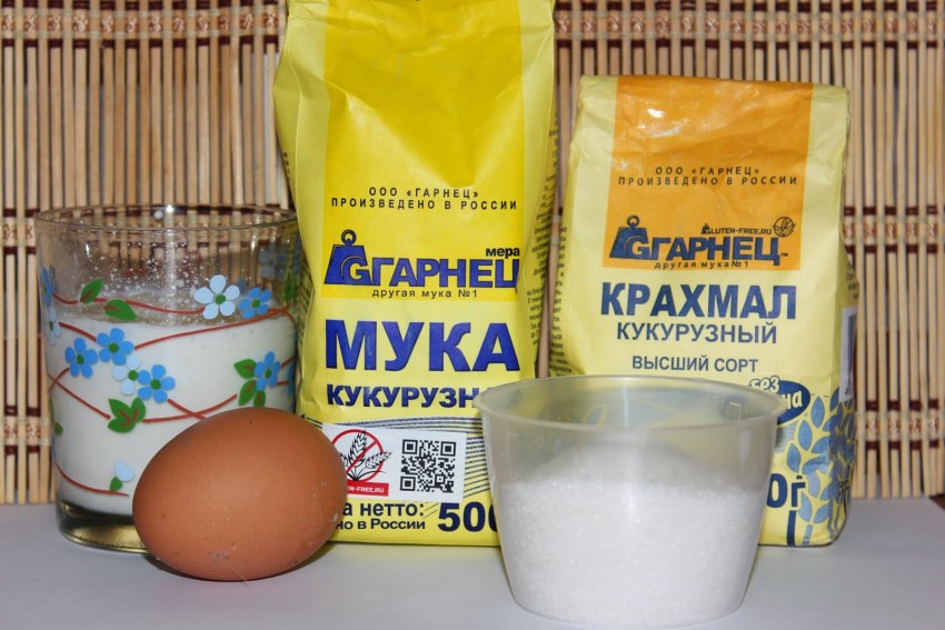 Кукурузная мука или крахмал
