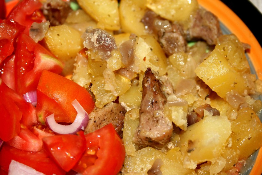 Картошка с мясом