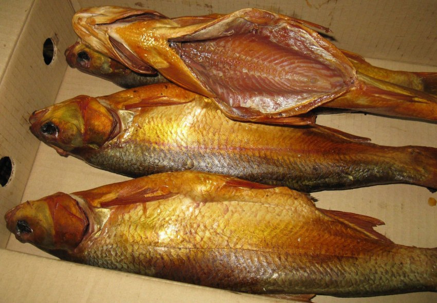 Копченая рыба зимой