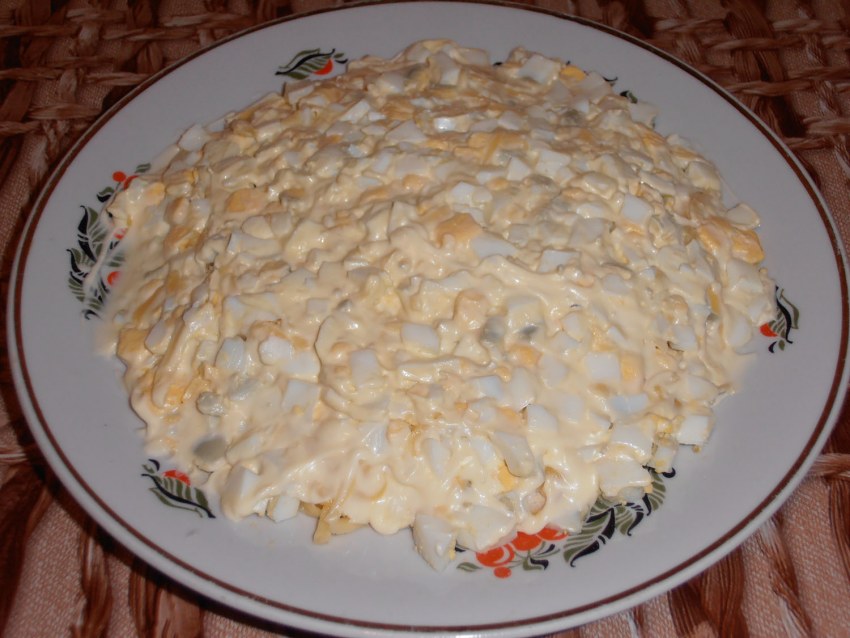 Салат с морепродуктами
