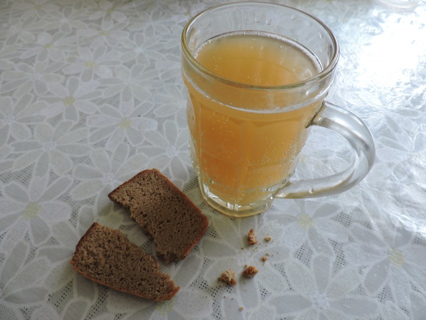 Домашний квас с кофе