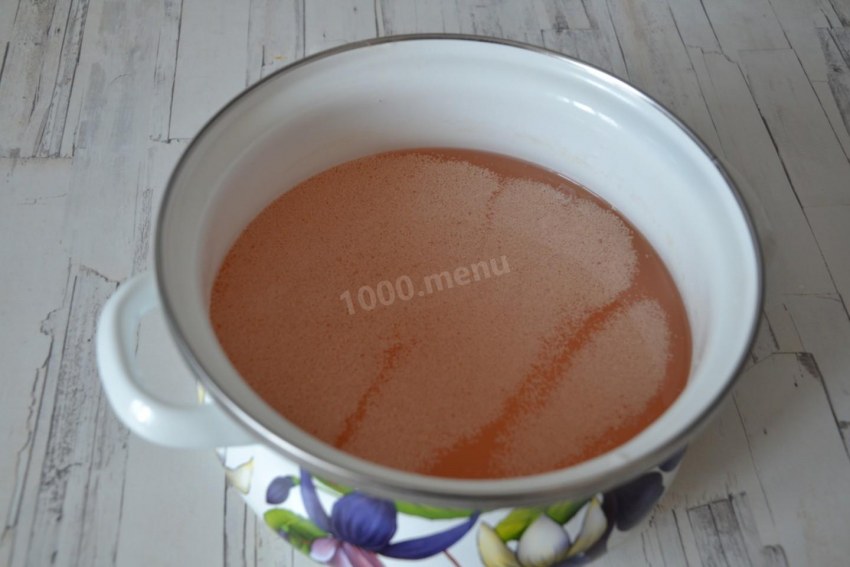 Квас с цикорием и сухими дрожжами