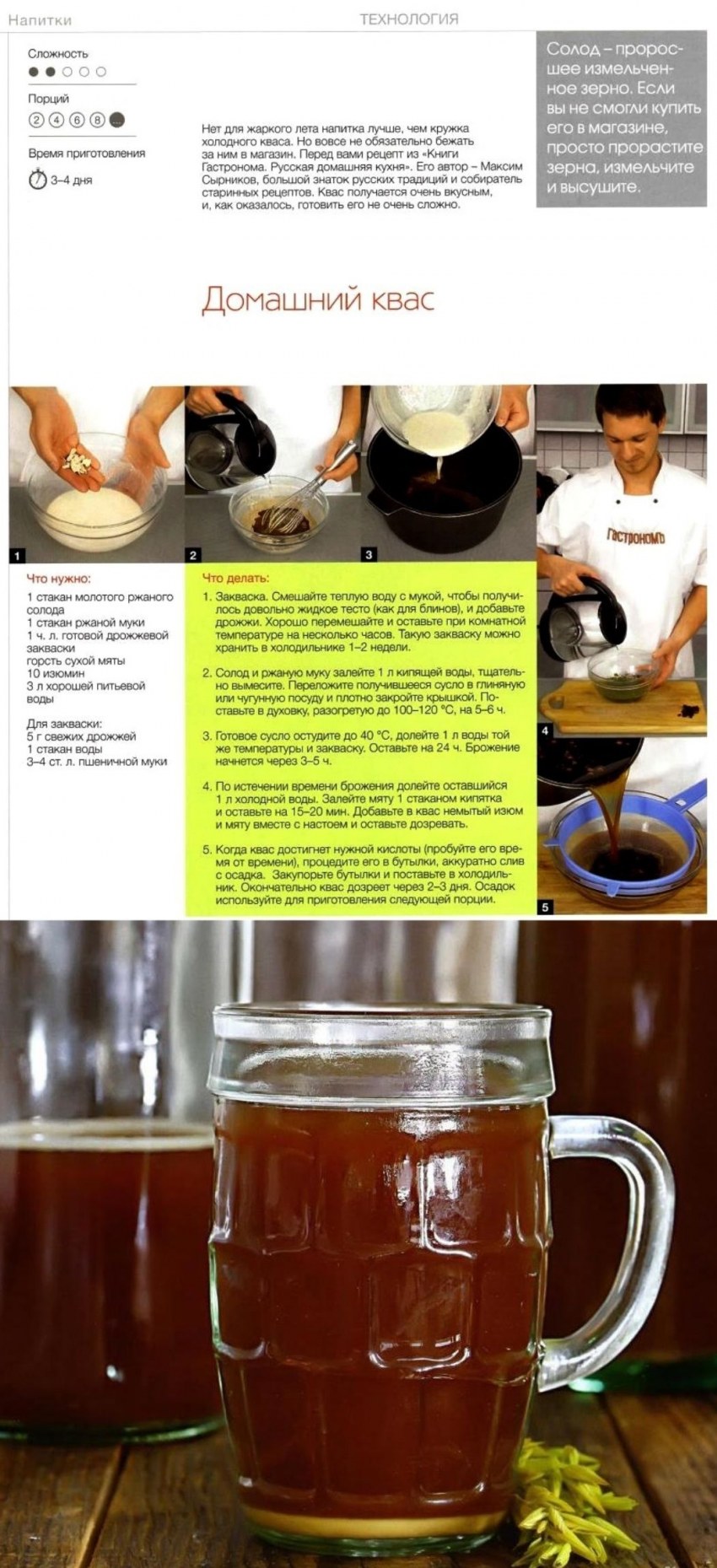Дрожжи для кваса