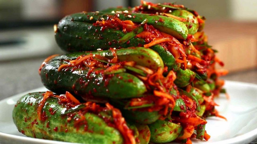 Огурчики кимчи
