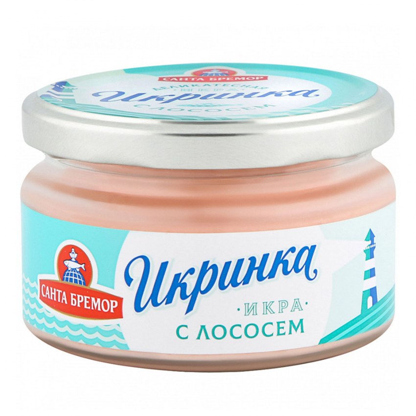 Икра мойвы лимит в соусе с аром копч лосось 180г Европром
