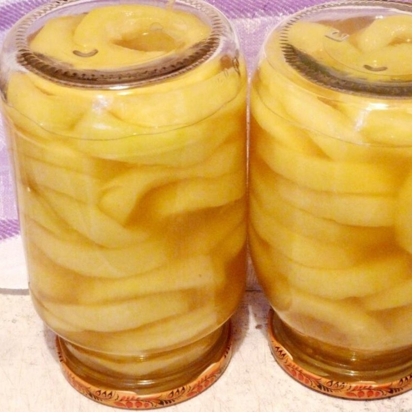 Ананасы из кабачков