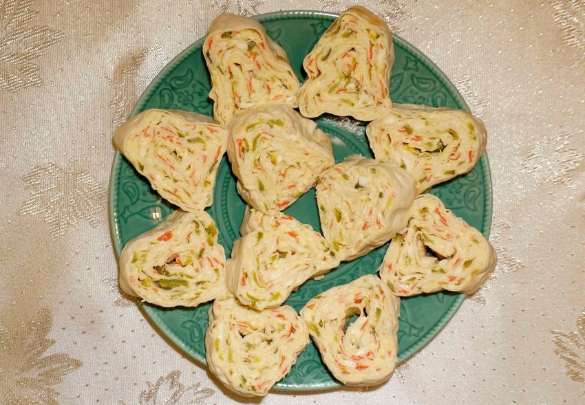 Закуска из лаваша