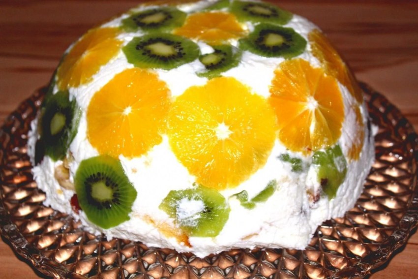 ЖЕЛЕЙНЫЙ тортик с клубникой