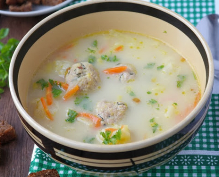 Суп с цыпленком