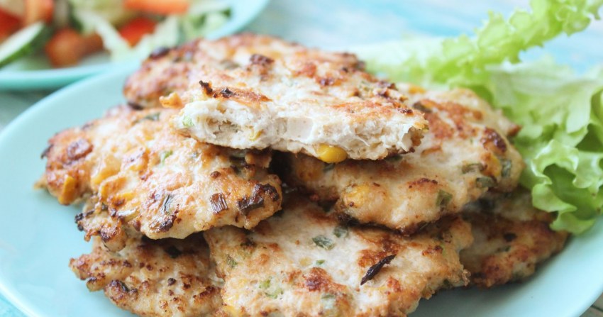 Оладушки из куриной грудки