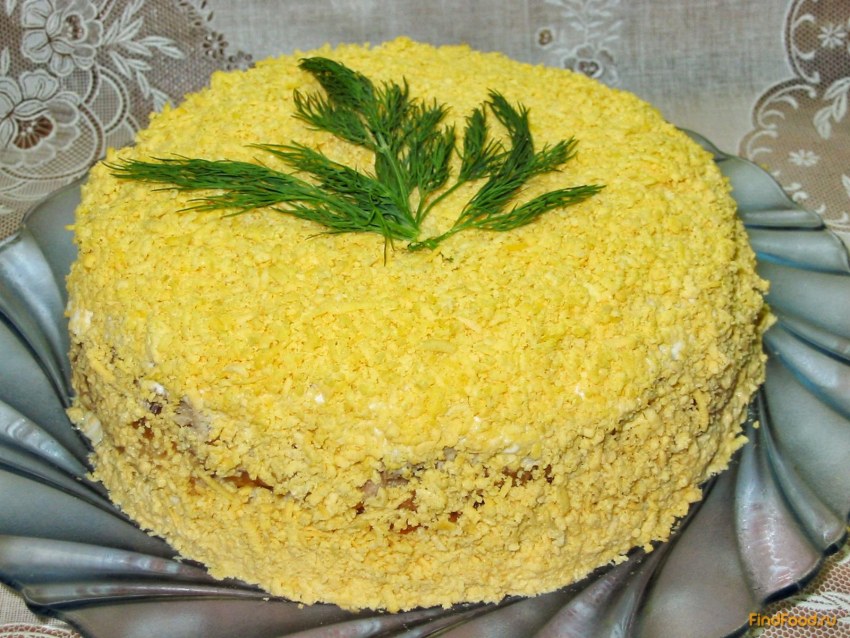 Салат Мимоза Королевская