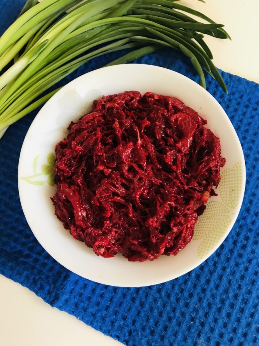 Салат свекла с черносливом