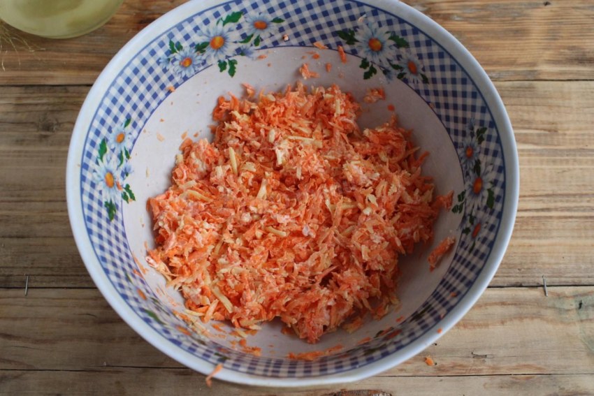 Салат Рыжик с корейской морковью