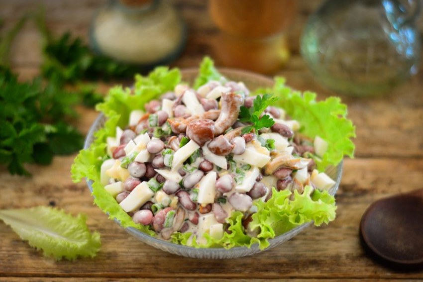 Амоньер с курицей и грибами