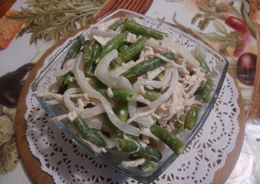 Салат картофельный с майонезом