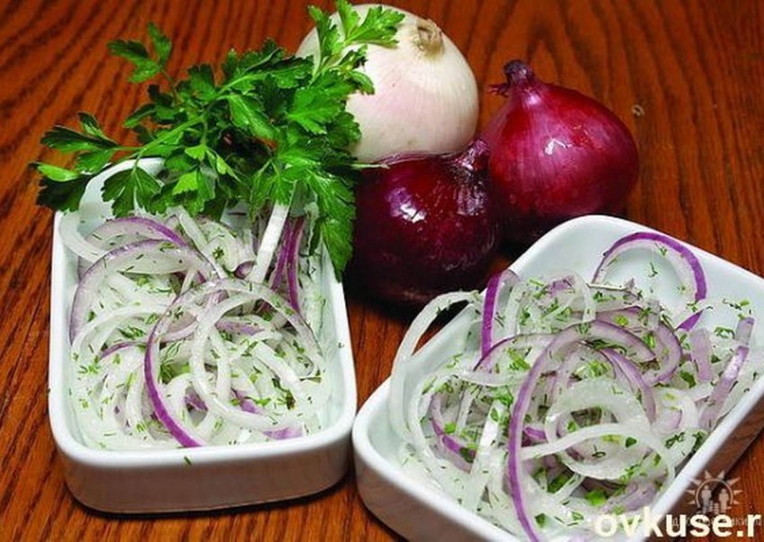 Закуска из репчатого лука