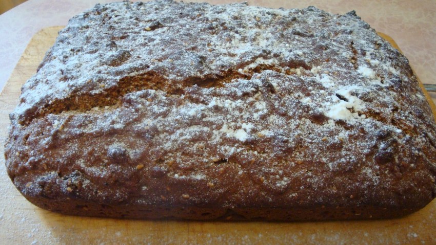 Пирог из варенья коврижка