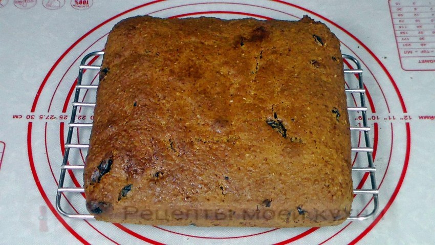 Коврижка яблочная