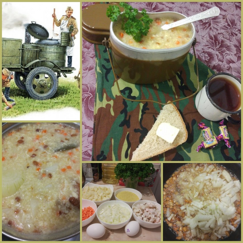 Пшенный суп Кулеш