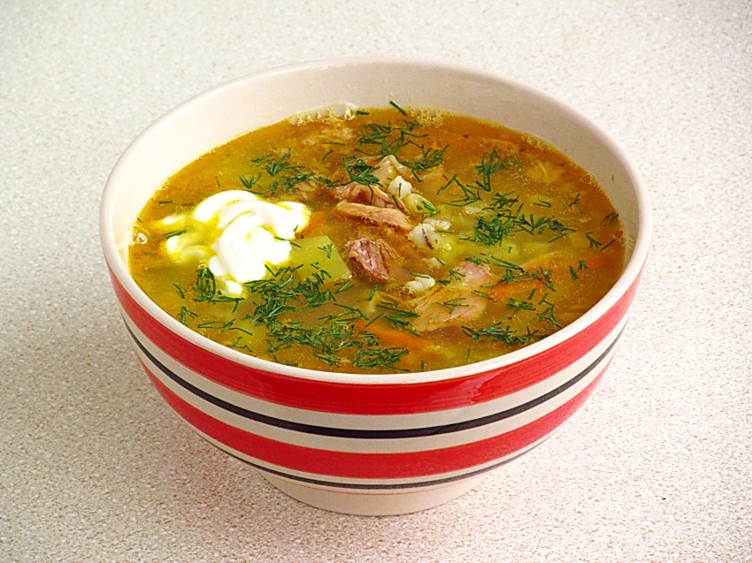 Кулеш с салом