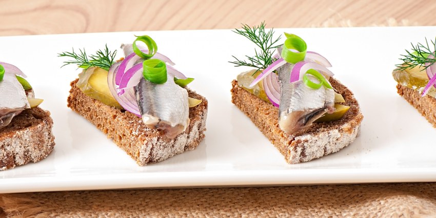 Shrimp Roll сэндвич