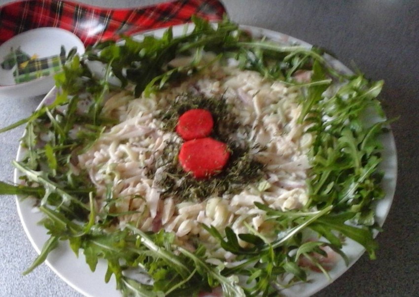 Редька нарезанная