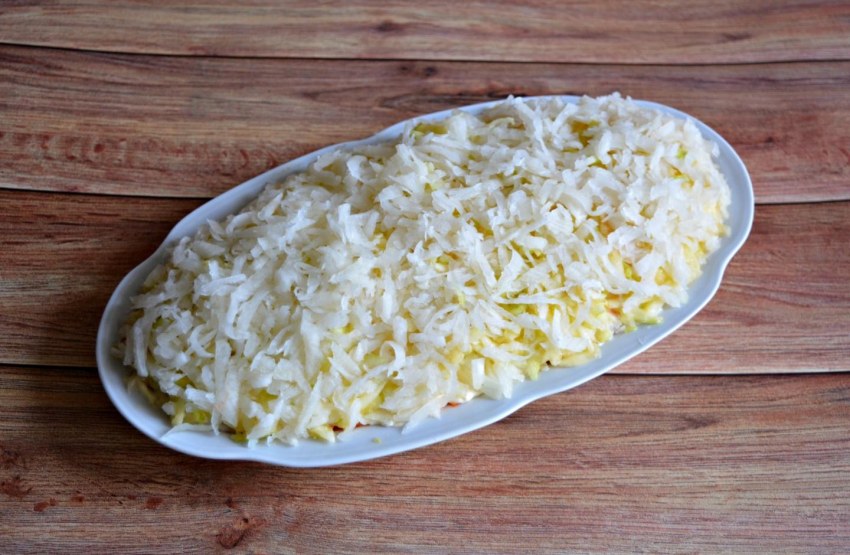 Салат из редьки