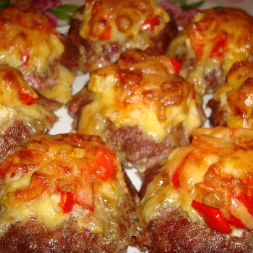 Гнездышки из фарша