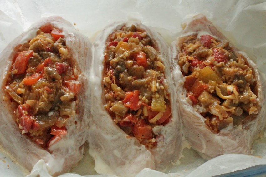 Куриные лодочки