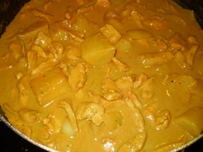 Тайское куриное карри